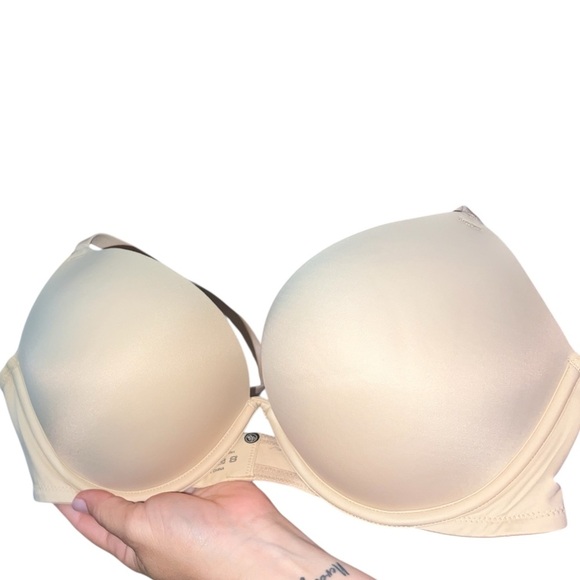 Wingslove Women's Push Up Bra Deep V Plunge Underwire T-Shirt Bra Multiway 2 Cup - Picture 2 of 7